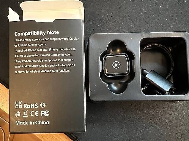 Laufwerke & Adapter: Carplay wireless Adapter – Neu (gemäss Beschreibung) aus Niederglatt ZH von gde 2