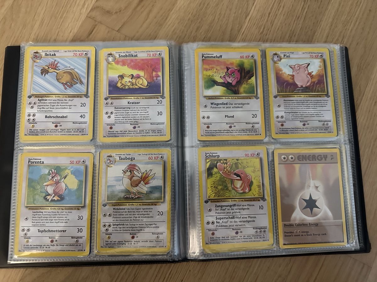 Pokémon Sammelbilder & Trading cards: 95 Pokémon Karten aus den 90ern – Gebraucht aus Sumiswald von Sigmund90