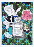Death NYC Ltd Ed Pop Art Druck " Chanel No.5 Parfum