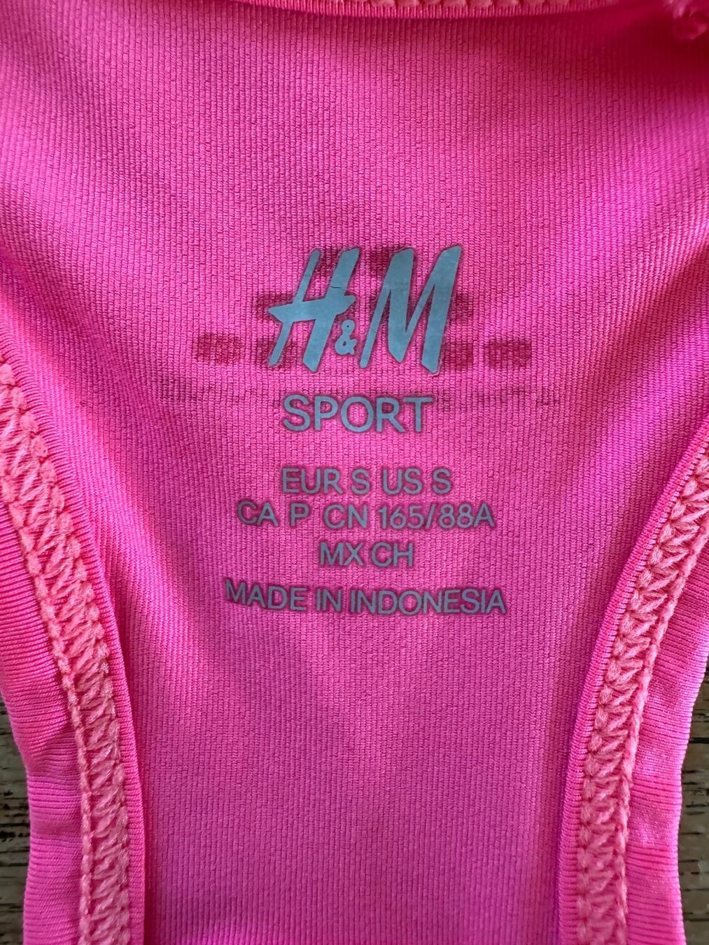 Top: Sport Top. Pink. Gr. S. – Usato da Zürich venduto da Sunnyflower97 6