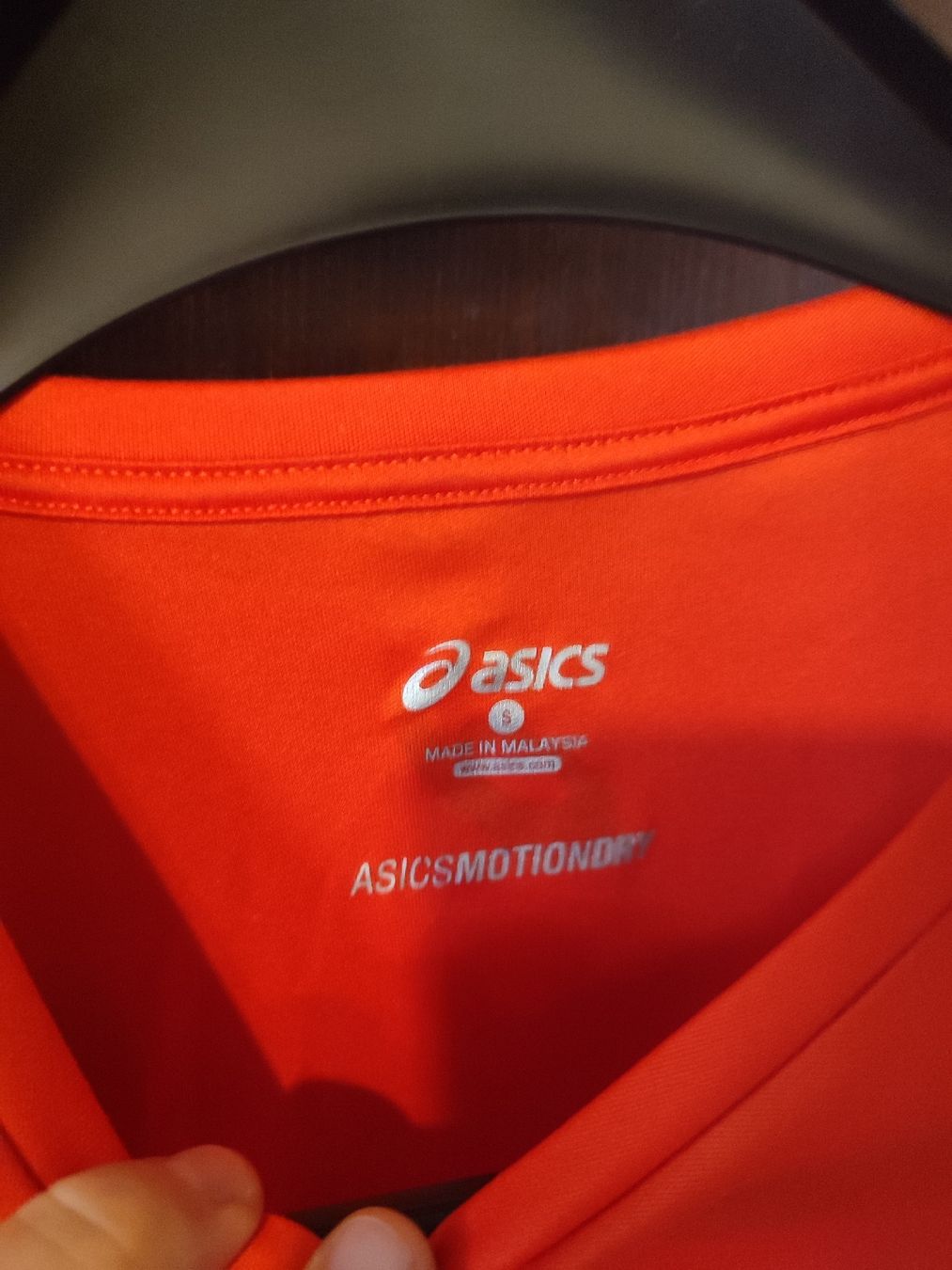 Asics T-shirt: Asics Running Top "Go Run It" - Orange, Size S, Lightly – Usato da Martigny venduto da Errika 2
