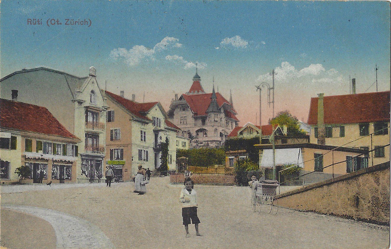 Cartoline postali: Rüti   (Ct.  Zürich) – Usato da Bütschwil venduto da Jackson1A