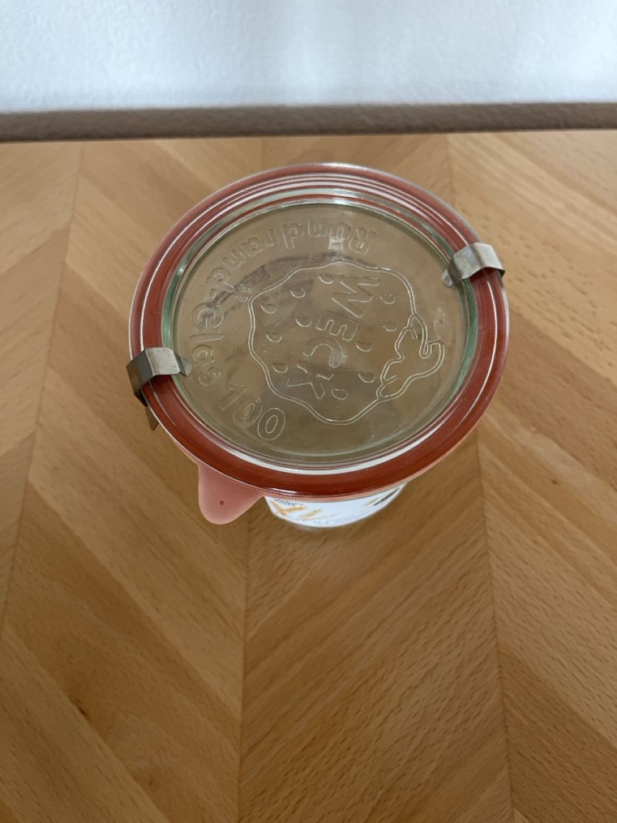 Weck Behälter & Ähnliches: Weck Vorrats-/Einmachglas – Gebraucht aus Basel von Regenschein 2