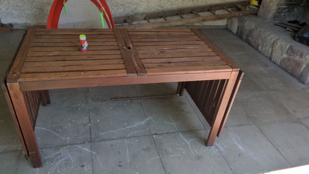Tisch ausziehbar holztisch gartentisch Kaufen auf Ricardo