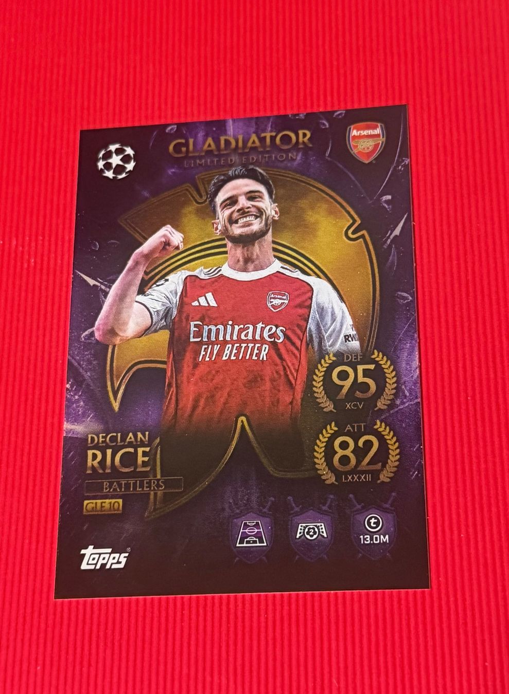 Topps Match Attax 25/26 - Gladiators - D. Rice (Neu (gemäss ...