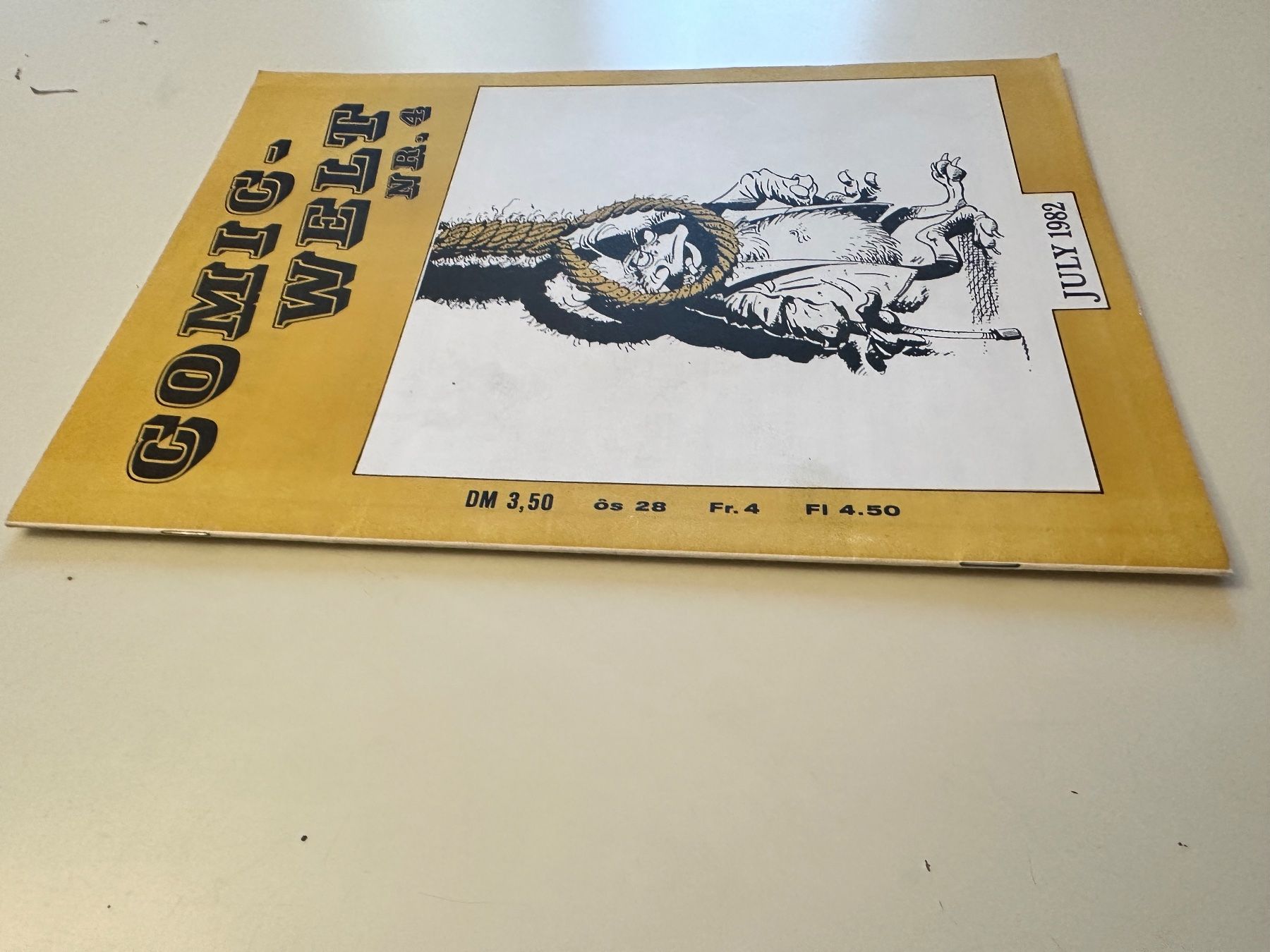 Fumetti: COMIC-WELT NR. 4 - JULI 1982 – Usato da Münsingen venduto da Ganjam 1