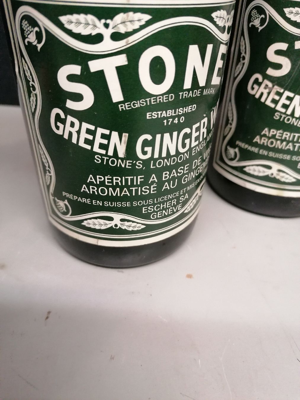 Spirituosen: 2 BOUTEILLES STONE'S GREEN GINGER WINE – Neu (gemäss Beschreibung) aus Genève von Leboucheoreilles 3