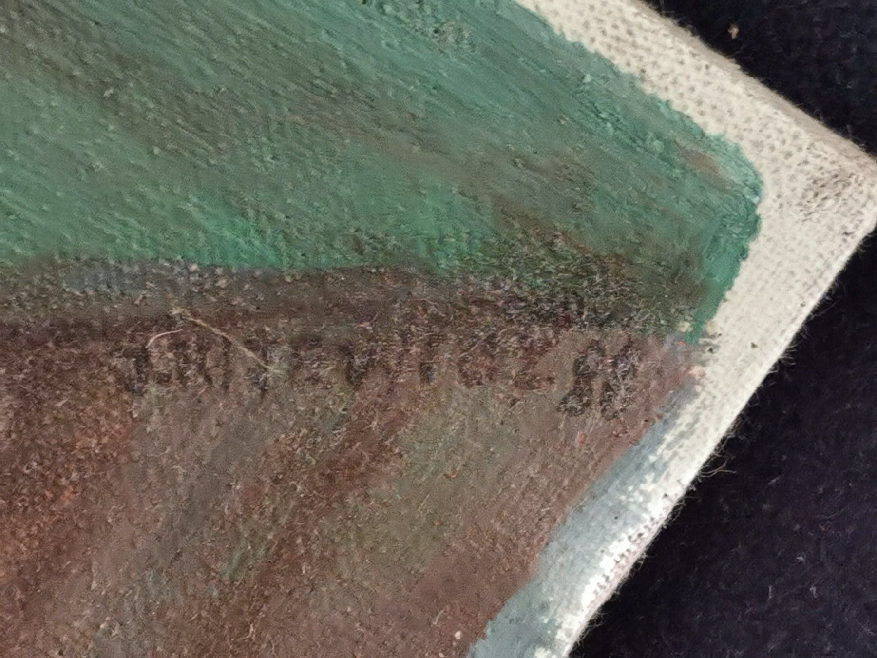 Dipinti: HUILE SUR TOILE SIGNÉE ET DATÉE 88 – Usato da Genève venduto da Qanil77 4