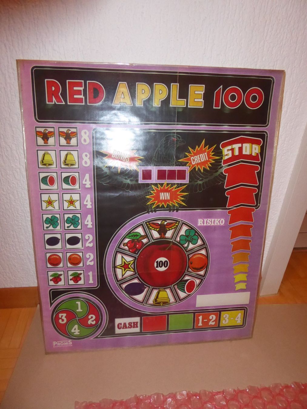 Slot Machine: Red Apple 100    Geldspieler Scheibe – Usato da Thun venduto da 427er 2