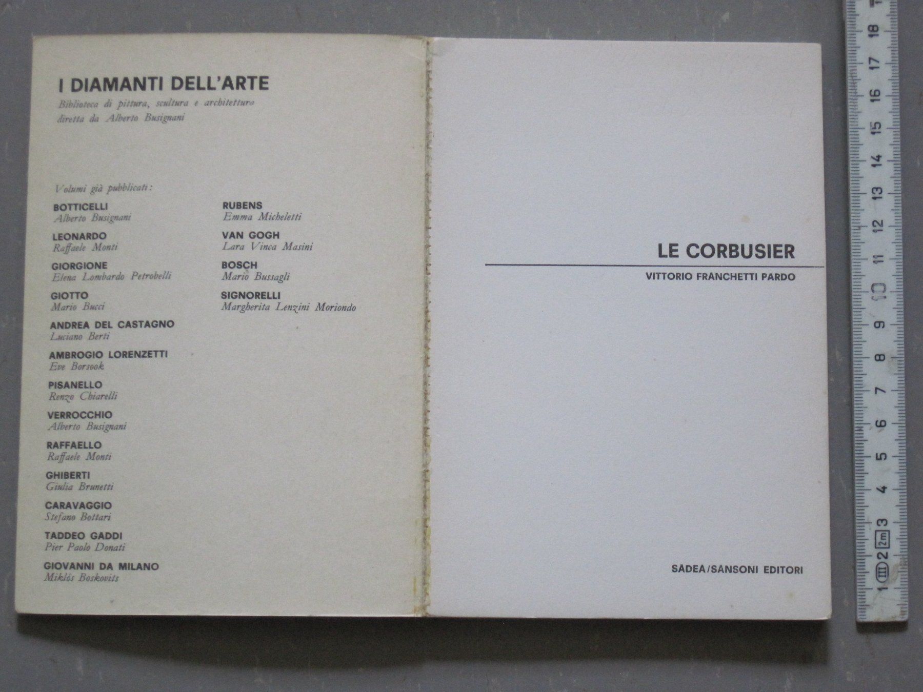 Libri: Le Corbusier "Diamanti Dell Arte" – Usato da Feuerthalen venduto da mam_5l7b 1