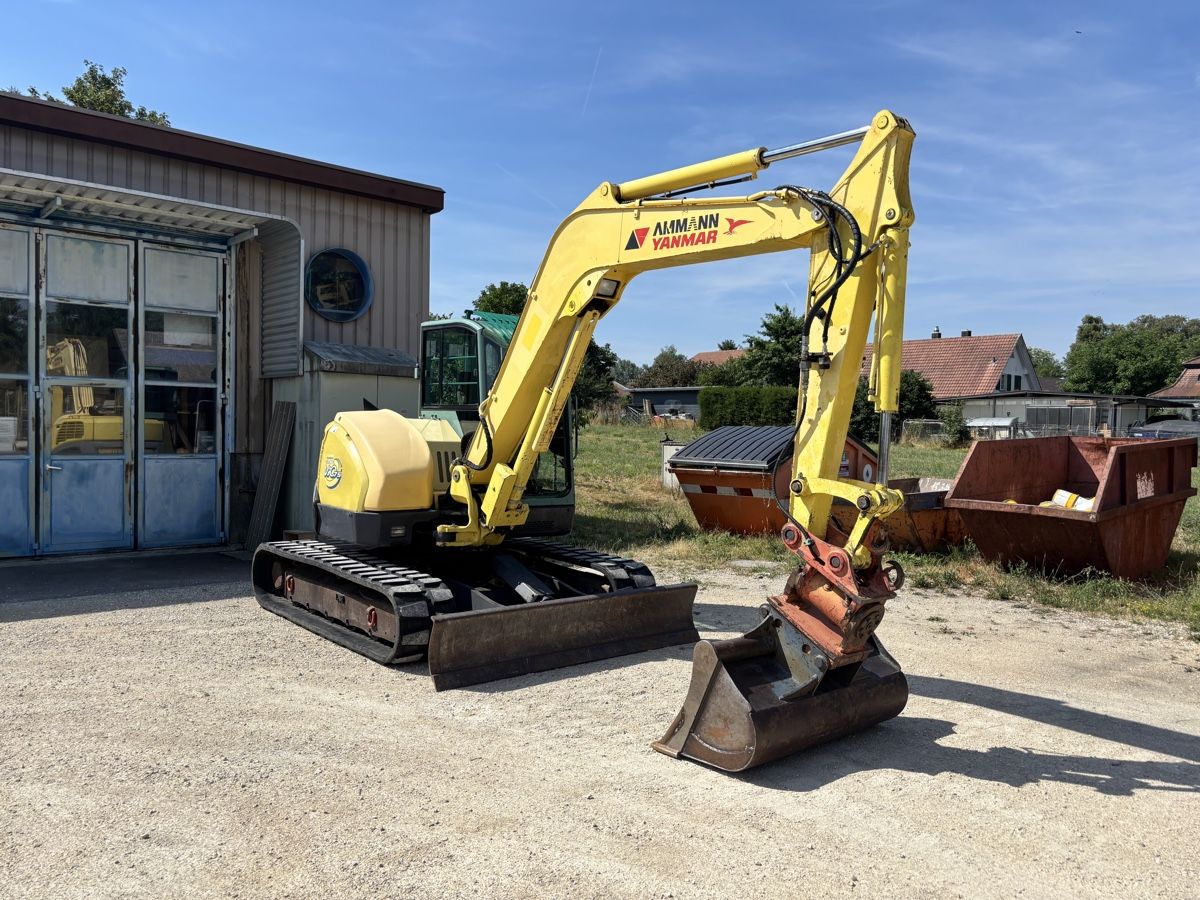 Yanmar Excavateurs: Bagger Yanmar Vio 75 / 7,5t – D'occasion à Courgevaux par Querly 2