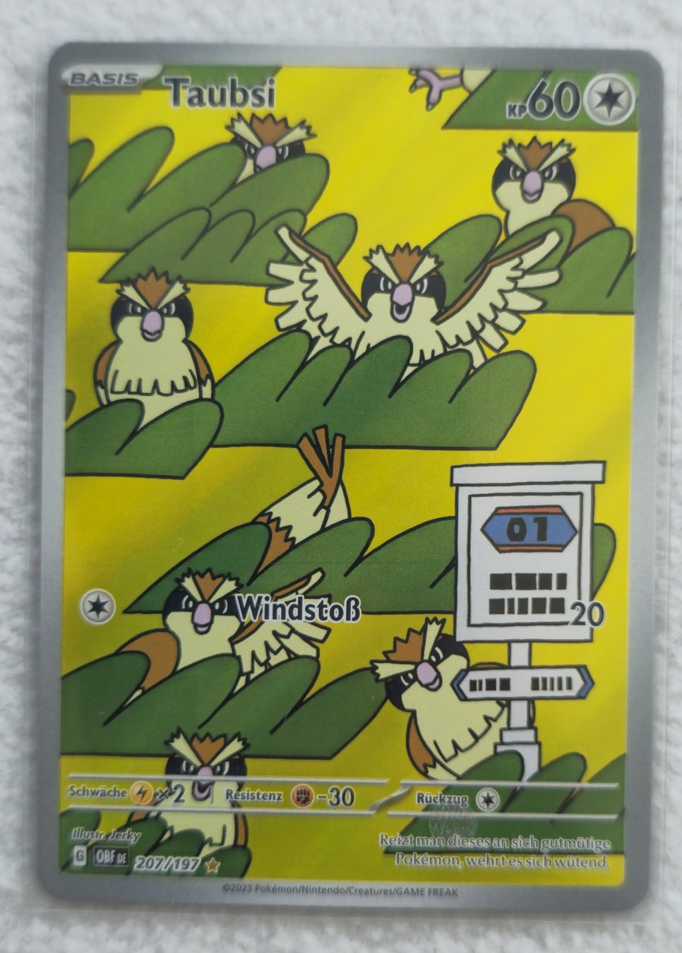 Pokémon Carte collezionabili: Taubsi - 207/197 DE – Nuovo (secondo la descrizione) da Zürich venduto da Enver90