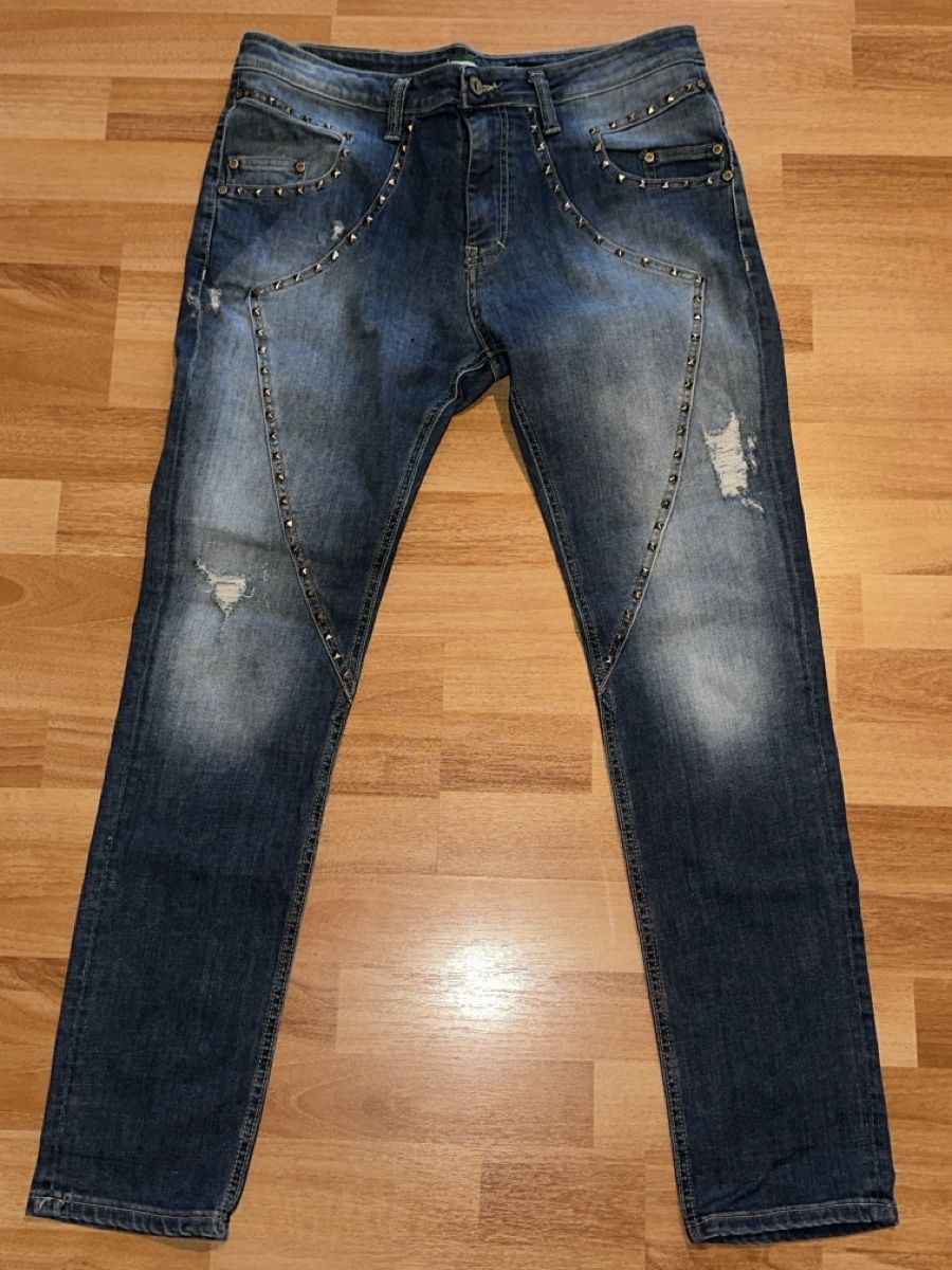 Please Jeans Jeans: Damen Jeans Please Gr. L einf. Bundweite 42.5cm – Usato da Heiden venduto da fam_797q