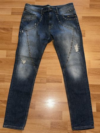 Damen Jeans Please Gr. L einf. Bundweite 42.5cm
