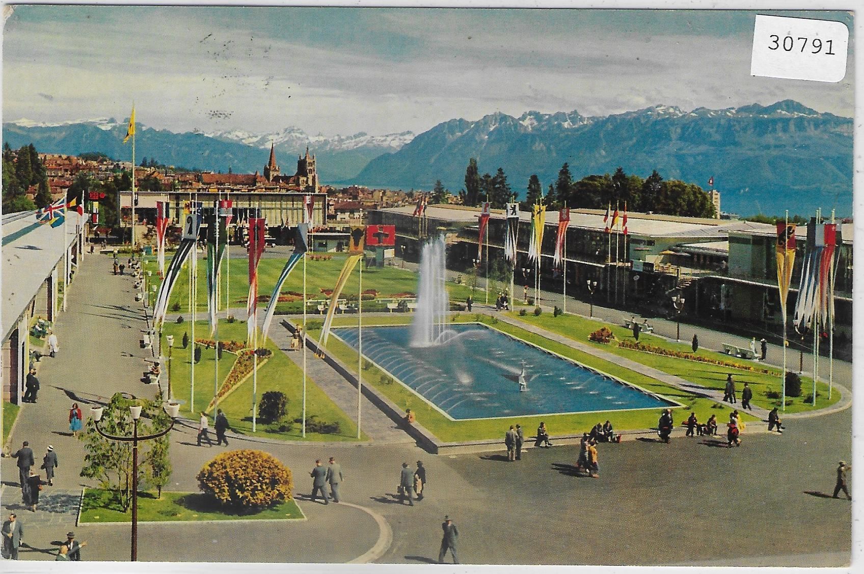 Ansichtskarten: Foire Nationale de Lausanne – Gebraucht aus Ettingen von Kartenplanet