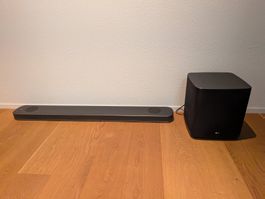 LG JS9 Soundbar mit kabellosem Subwoofer