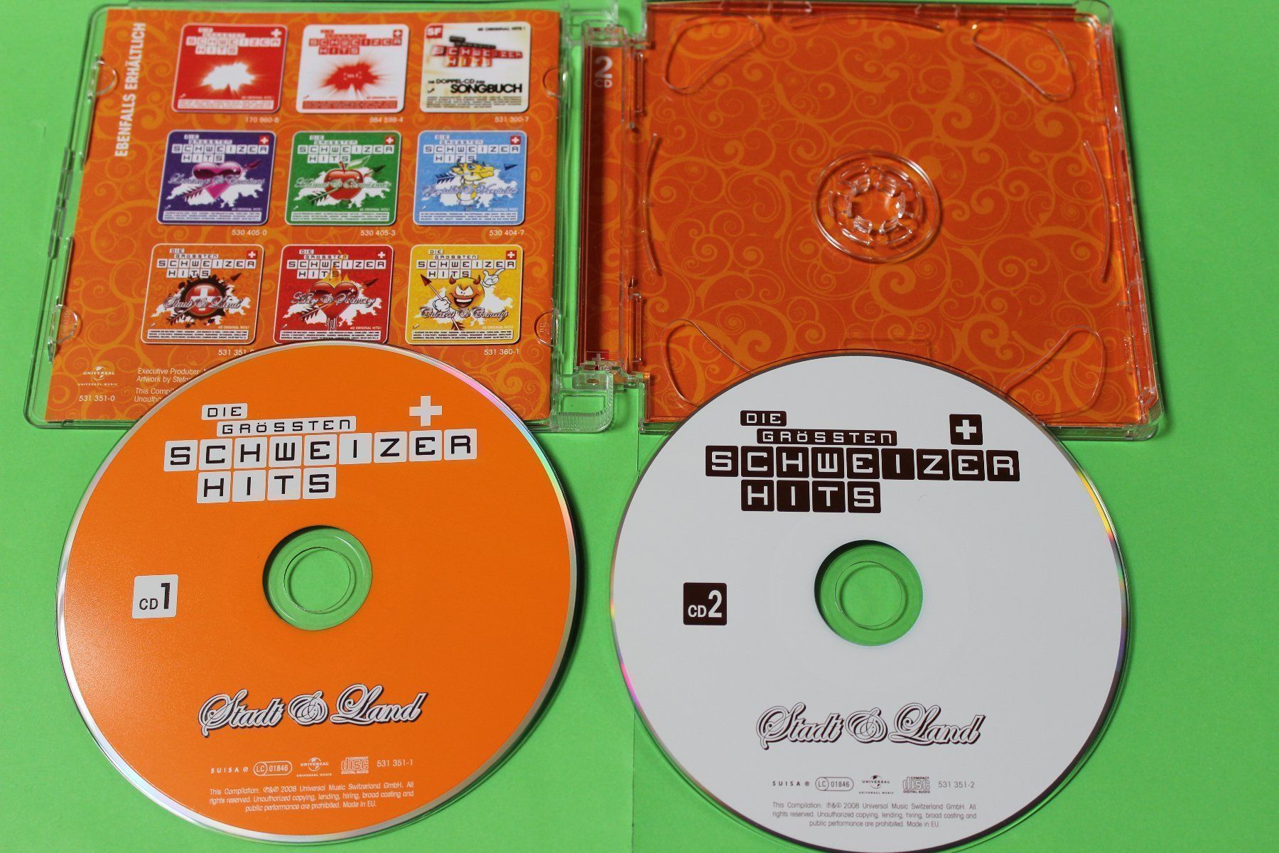 CDs: Die grössten Schweizer Hits - Stadt & Land 2CDs 2008 – D'occasion à Tübach par JamesStone 3