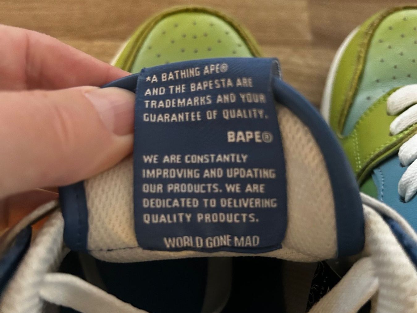 Bape Scarpe da uomo: Bape Sta - Bathing Ape Sneaker Grösse US 10 – Usato da Oberwil-Lieli venduto da Mhd 6