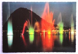 Lugano e S. Salvatore di notte