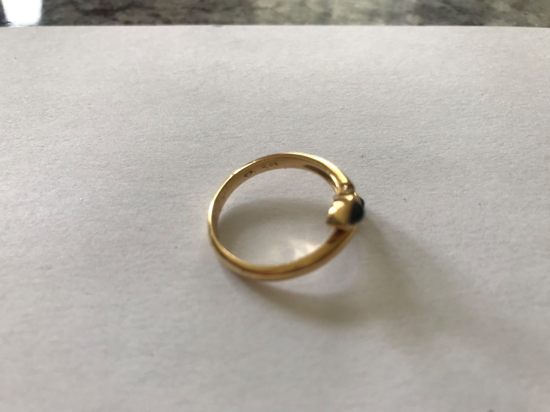 Anelli: Goldring mit Edelsteine und Brillant – Usato da glattbrugg venduto da tto_9tyc 2