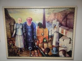 Tomas Imrich surrealistische Malerei 🎨🖼️...