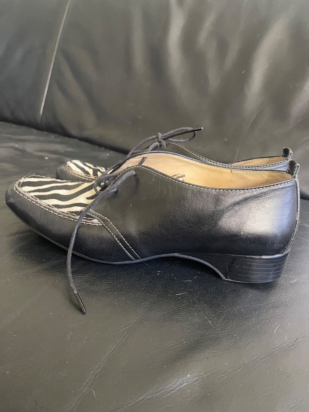 Chaussures femmes: Brunate leder Schuhe – D'occasion à Hinterkappelen par simona67 2
