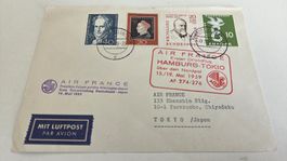 1959 Erstflug Hamburg -Tokio Air France
