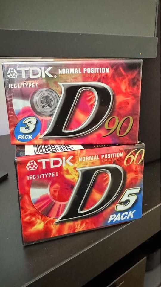 Kompaktkassetten: TDK Normal position D type I (8 cassettes) – Neu und originalverpackt aus Corsier GE von Alexandre_GVA