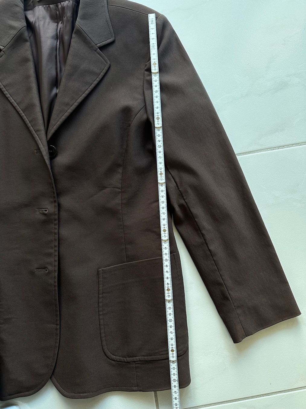 Giacche: Vintage Oversize Blazer Braun – Usato da Zürich venduto da ong8 6