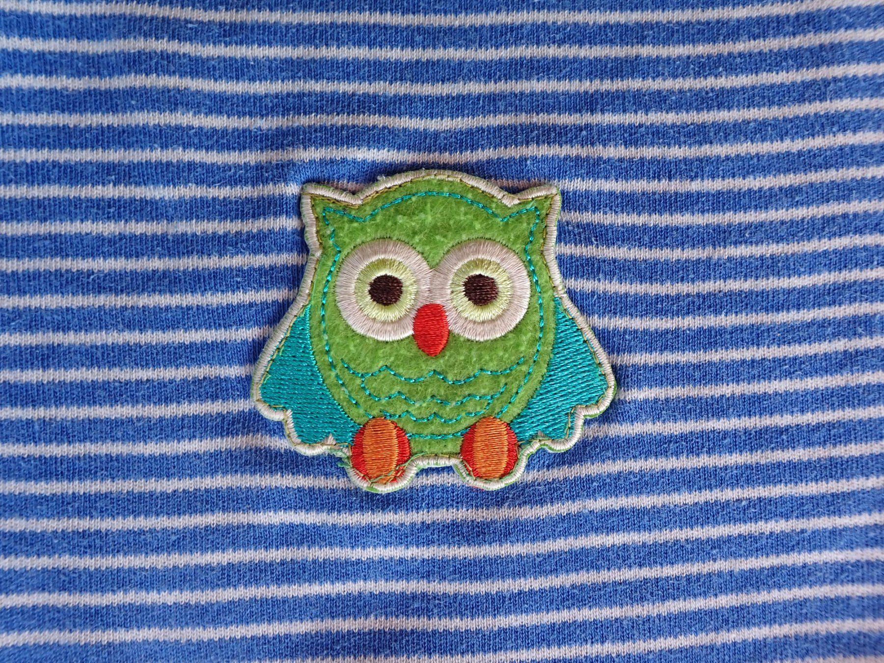 Maglioni & Felpe: Langarmshirt gestreift Loud+Proud Eule 122/128 BIO – Usato da Langnau i. E. venduto da chebsli 4