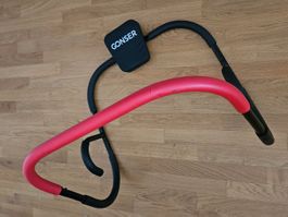 Bauchtrainer AB Roller schwarz / rot - guter Zustand