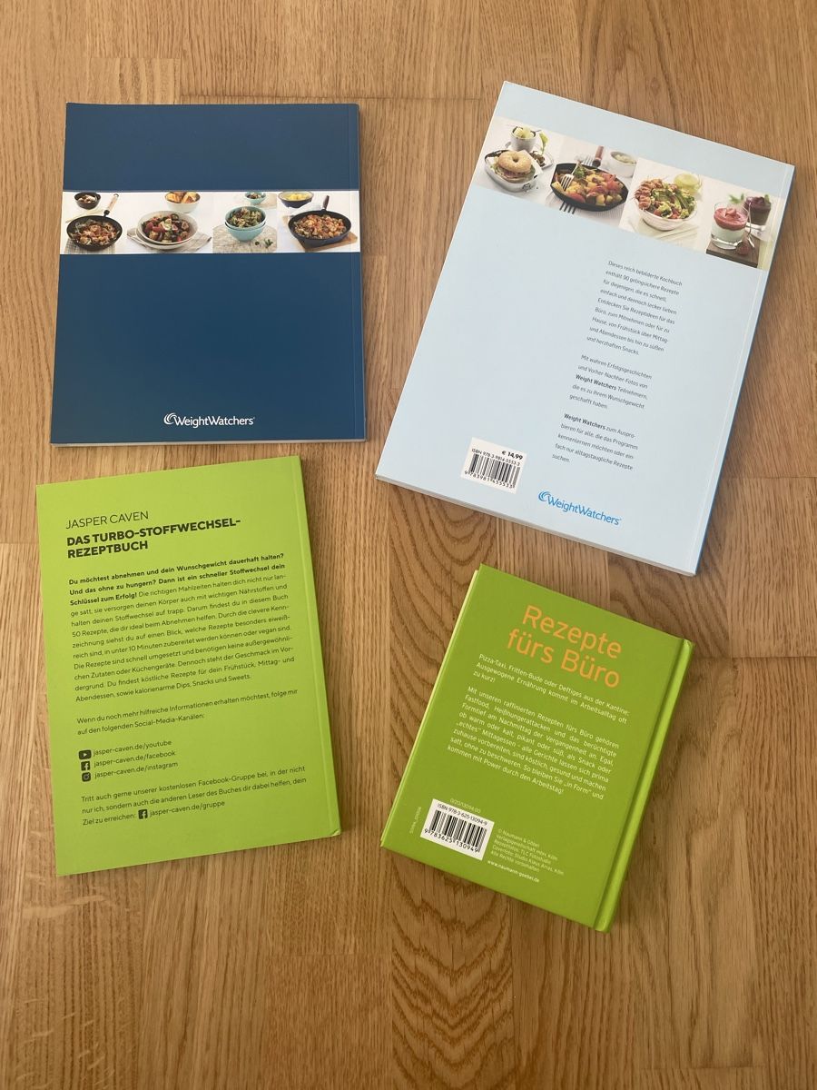 Libri: 4 tolle Rezeptbücher – Nuovo (secondo la descrizione) da Solothurn venduto da Lila_88 1