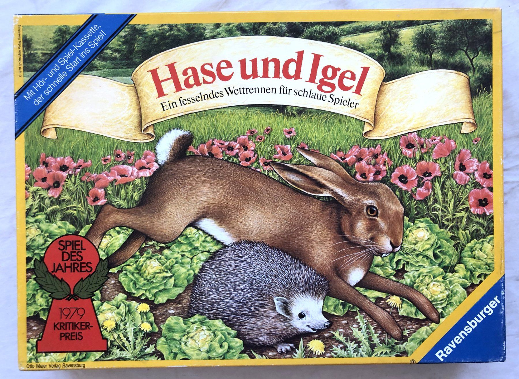 Ravensburger Spiele: Hase und Igel - Ravensburger Spiel - 1985 – Gebraucht aus Schaffhausen von durruti
