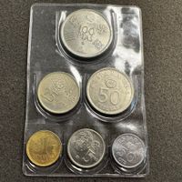 Münz Satz Spanien 1980 - Pesetas