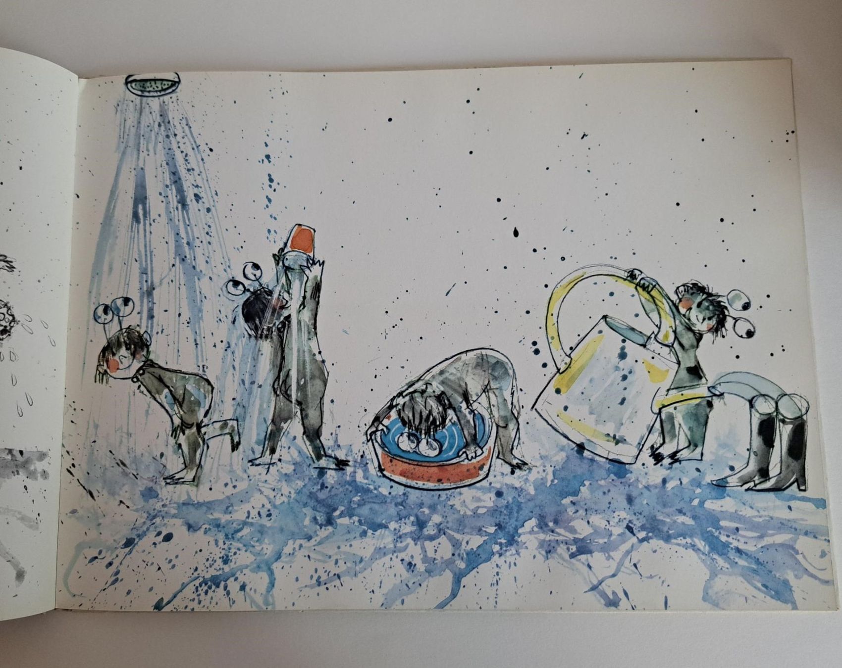 Libri: Squaps der Mondling, 1.Auflage 1969, CH – Usato da Basel venduto da Patiscat 3
