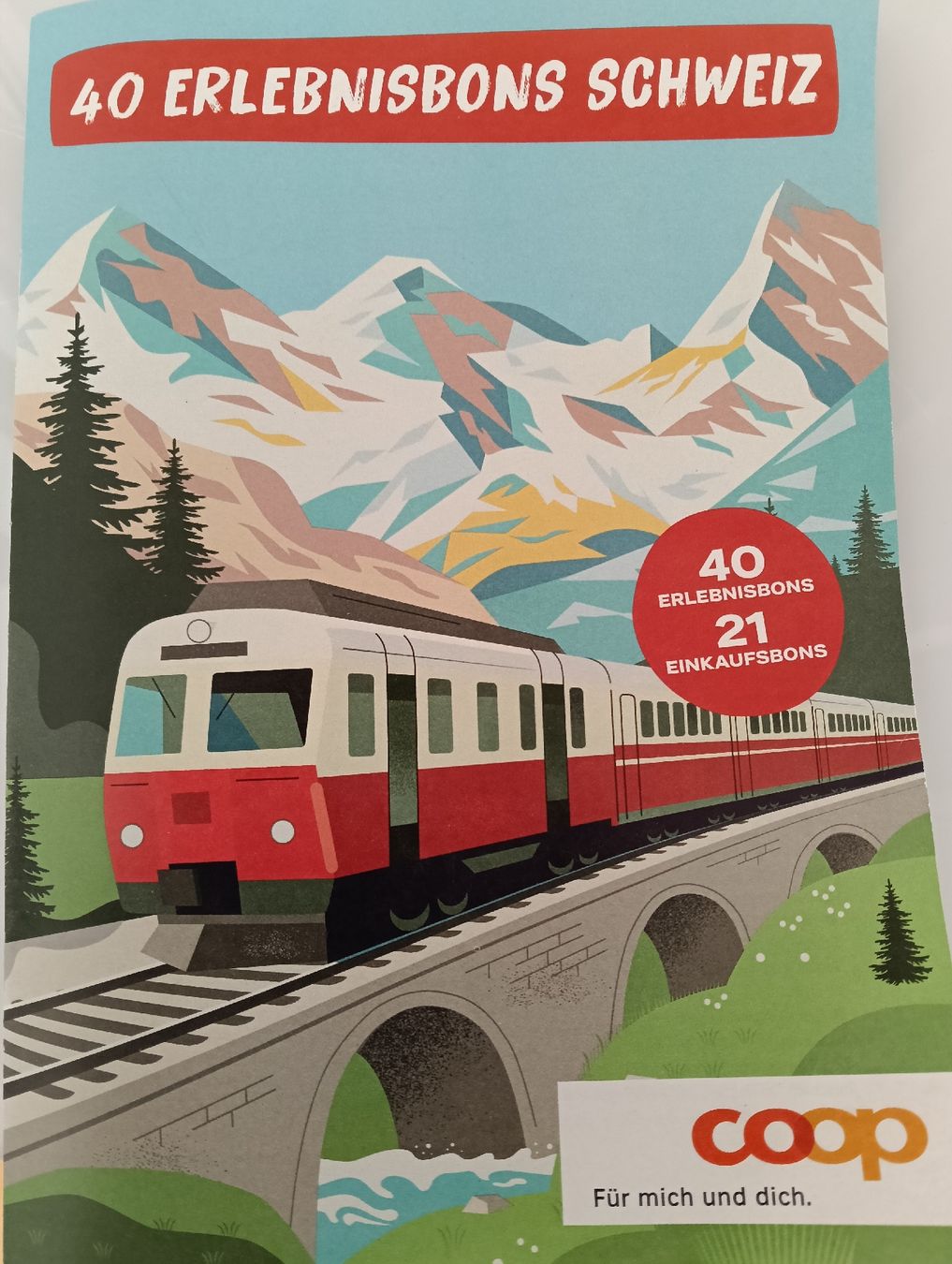 Buoni: Coop 40 Erlebnisbons Schweiz – Usato da Arnegg venduto da Gesi1