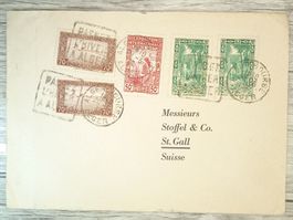 TR63 Enveloppe + Timbre Algerie 1937