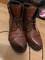 Kunstleder Stiefel für Herren Größe 42 Zara