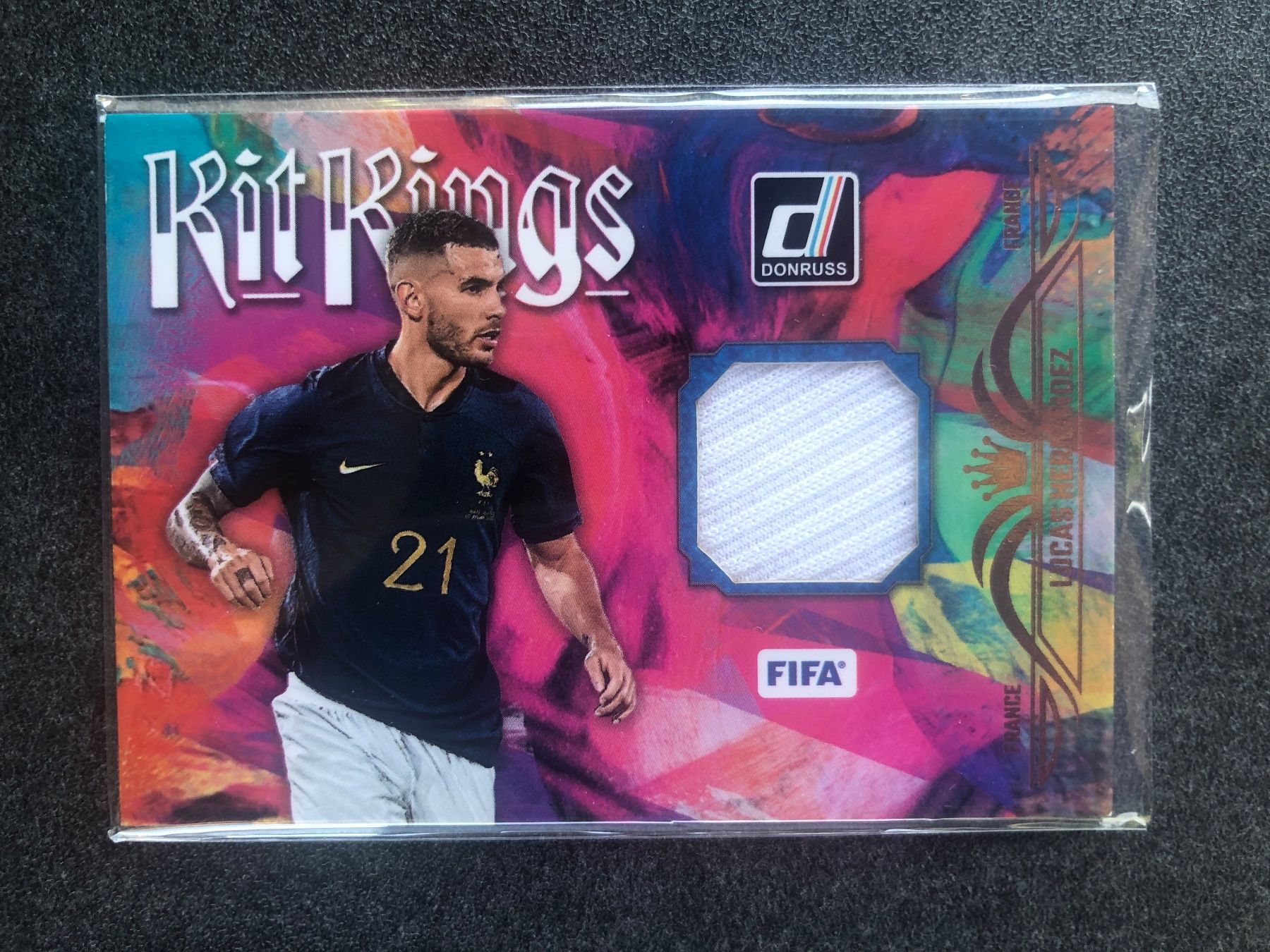 Panini Carte collezionabili: Panini Donruss Lucas Hernandez Frankreich Patch – Usato da Wangenried venduto da Garagara
