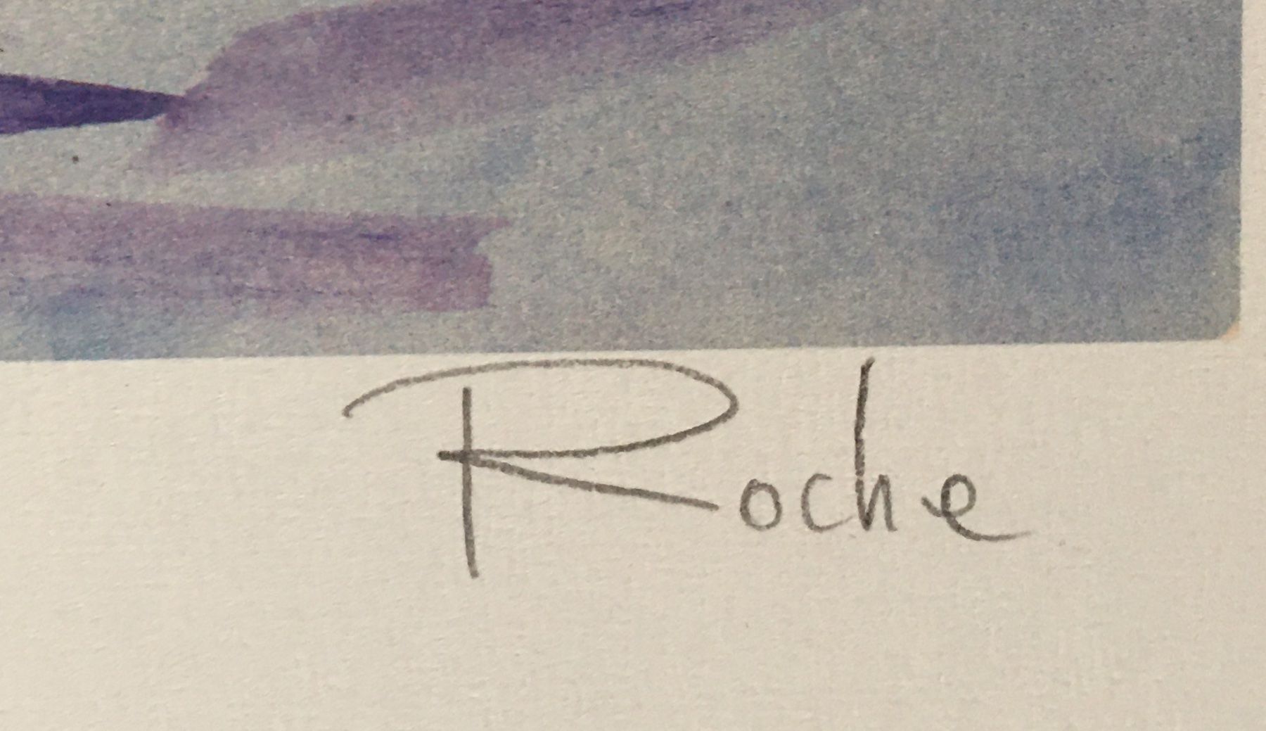 Grafica & Litografie: Roche  "Bouquet de Roses et Chèvrefeuille"  Farblithographie – Usato da Nennigkofen venduto da waltraub 5