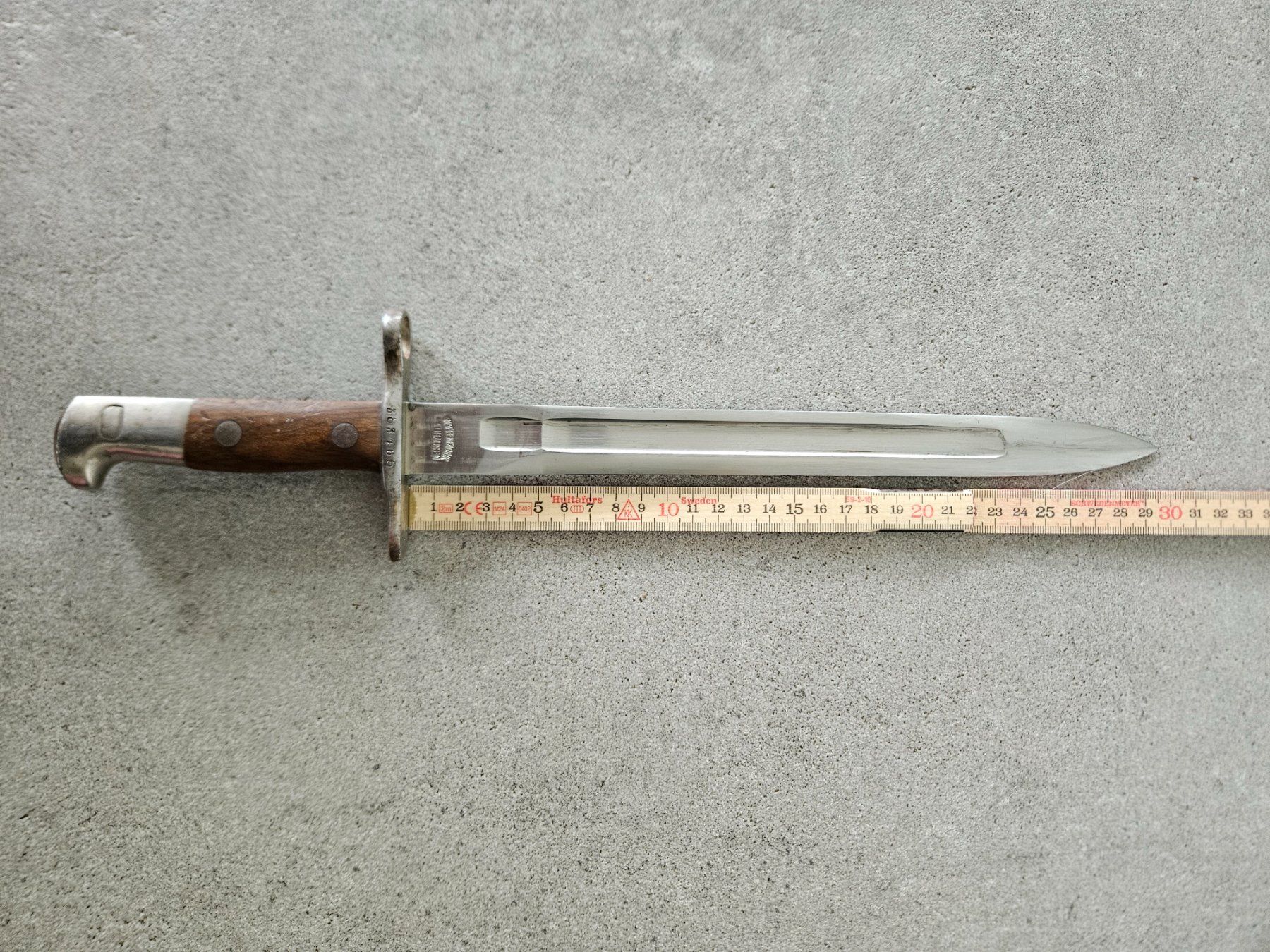 Schweizer Armee Armi bianche: Schweizer Armee Bajonett Typ 1899 – Usato da Scharnachtal venduto da aeb_c2sm 1