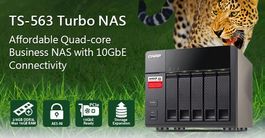 QNAP TS-563A│16GB│5 BAY│Turbo NAS│HDMI│All-in-One│QTS 5.2.10