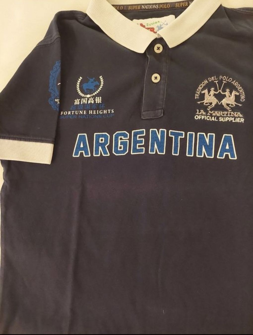 La Martina Hemden, T-Shirts & Polos: La Martina T-Shirt, Gr. 110 – Gebraucht aus Muri b. Bern von rol_xtf8