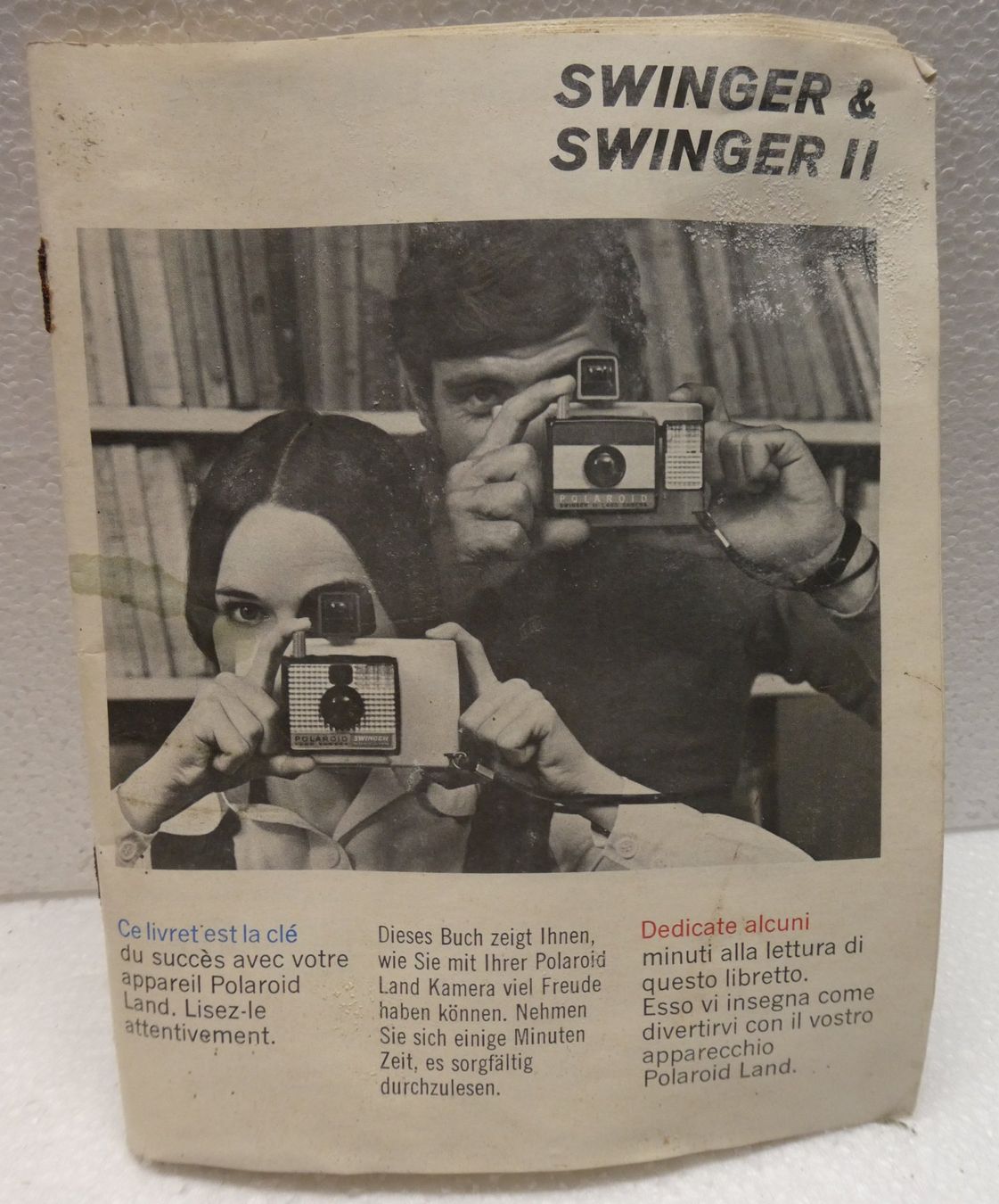 Polaroid Fotocamera: Polaroid Swinger Model 20 Land Camera – Usato da Reiden venduto da jsc_7jfg 6