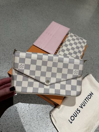 Louis Vuitton Pochette Félicie Damier Azur