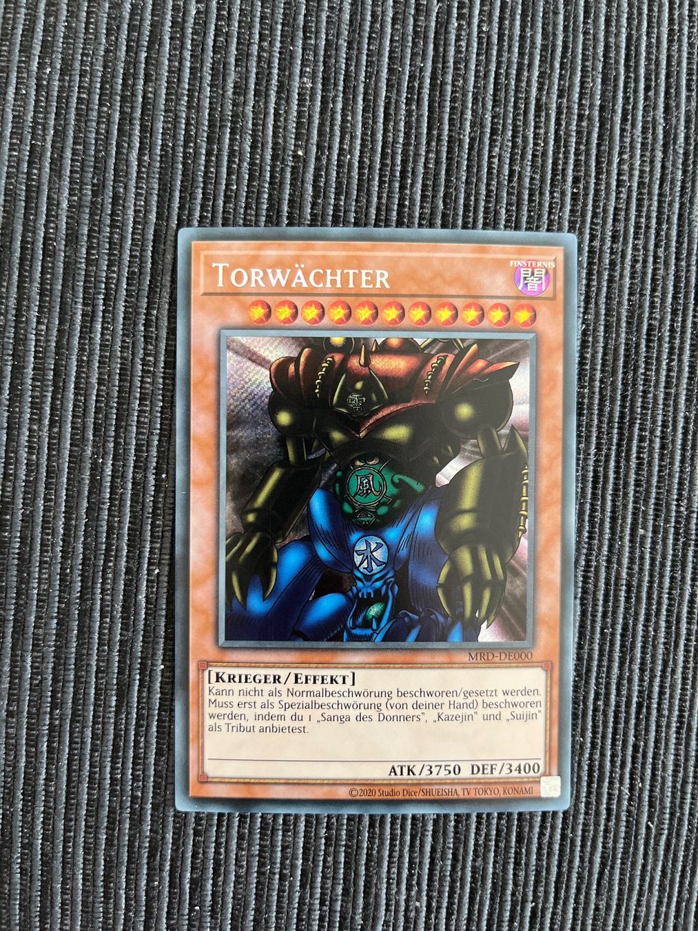 Yugioh Sammelbilder & Trading cards: Yugioh 25 Torwächter SCR MRD – Neu und originalverpackt aus Wabern von Collectfun