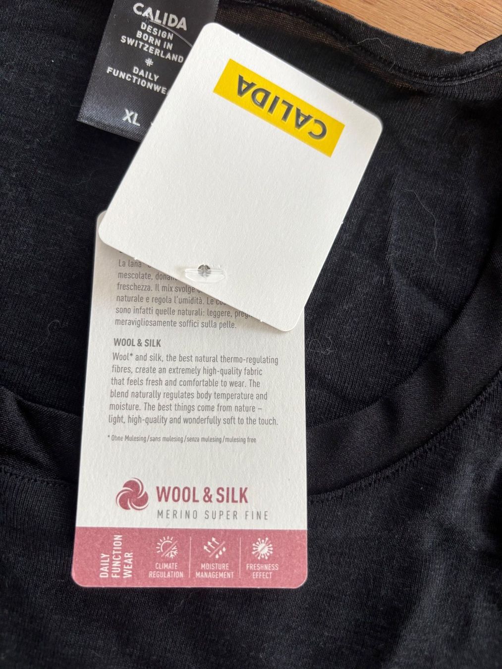 Calida Sonstige Unterwäsche: Calida wool silk gr xl schwarz – Neu (gemäss Beschreibung) aus Geuensee von sonnetje 2