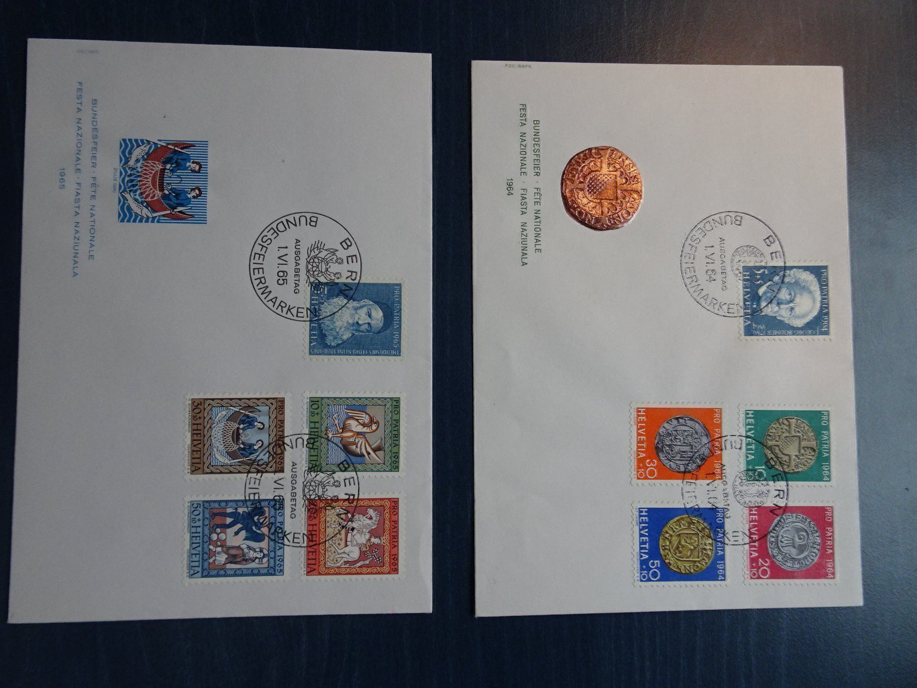 Alle Briefmarken: PP 1964/65 – Neu (gemäss Beschreibung) aus Aadorf von Chnorli-Furz