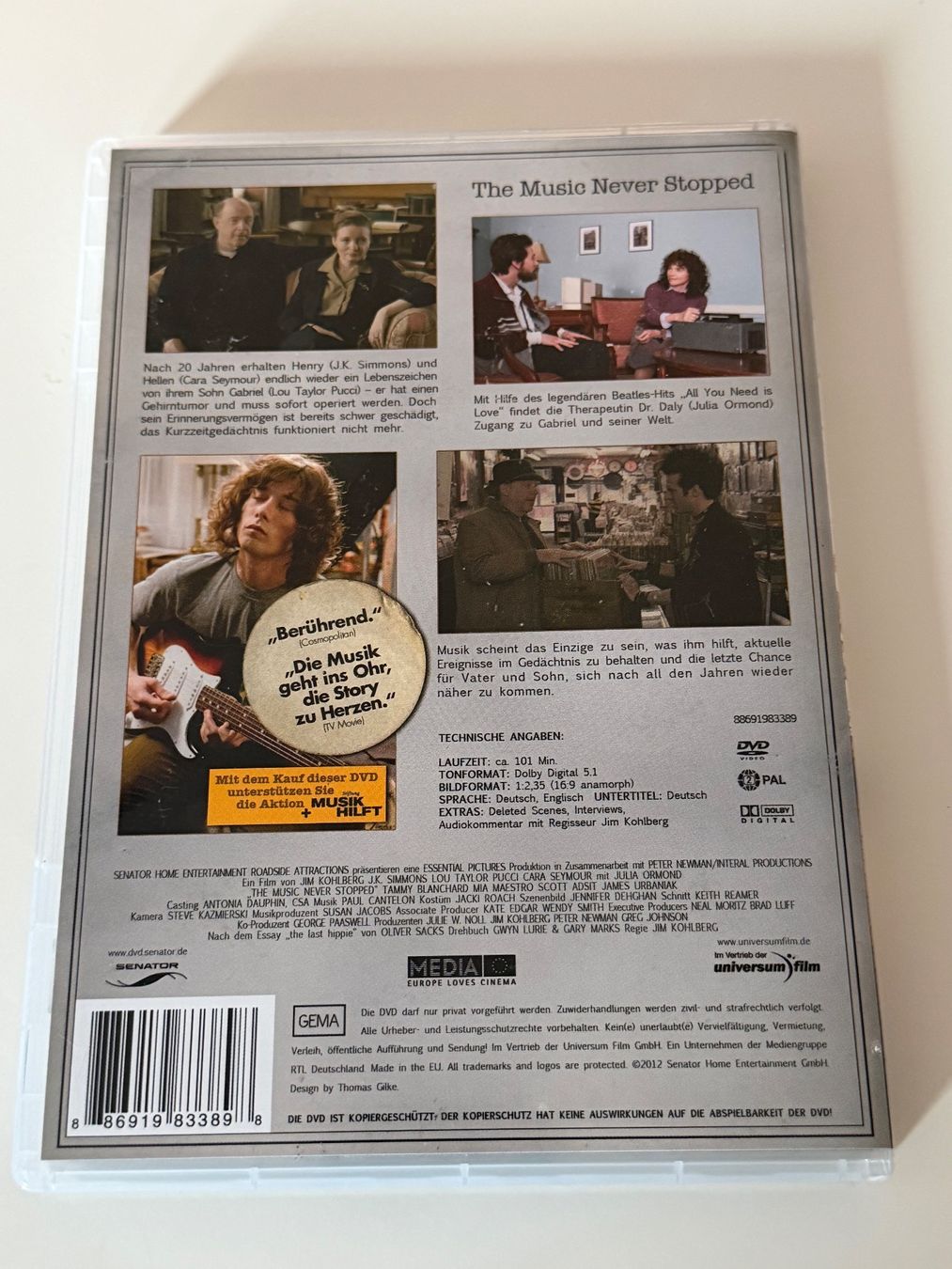 Tutti i DVDs: The Music Never Stopped - DVD – Usato da Altstätten SG venduto da sheamus 1