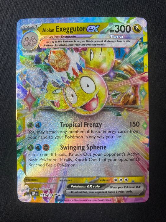 Alolan Exeggutor ex 133 - Alola-Kokowei Surging Sparks ab 1 (Neu ...